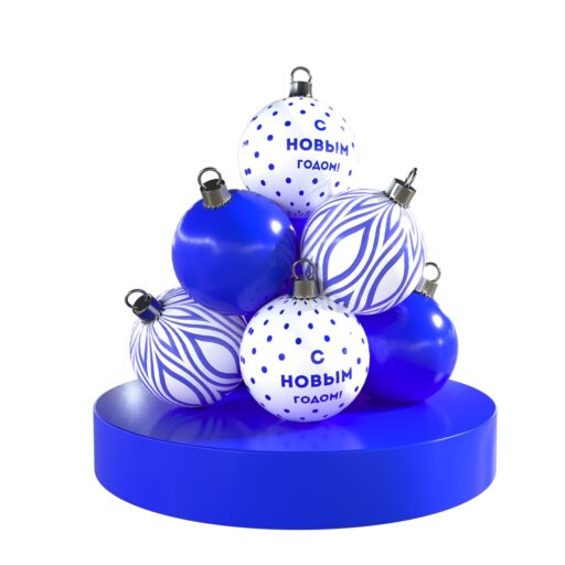 Пирамида шаров из стеклопластика