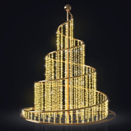 Световой фонтан