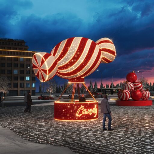 Шар конфета