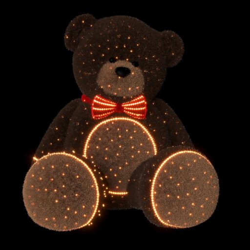 Медведь плюшевый